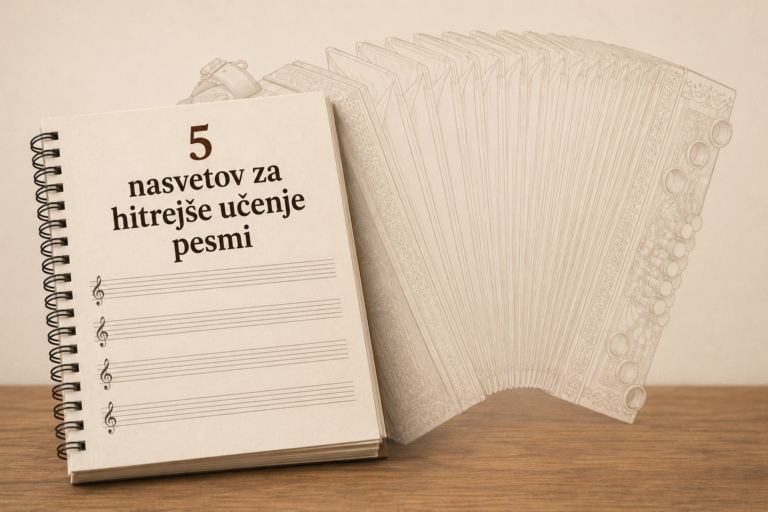 5 nasvetov za hitrejše učenje pesmi