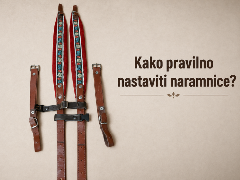 Kako pravilno nastaviti naramnice?